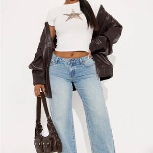 S.O.N.G. Light wash denim jeans